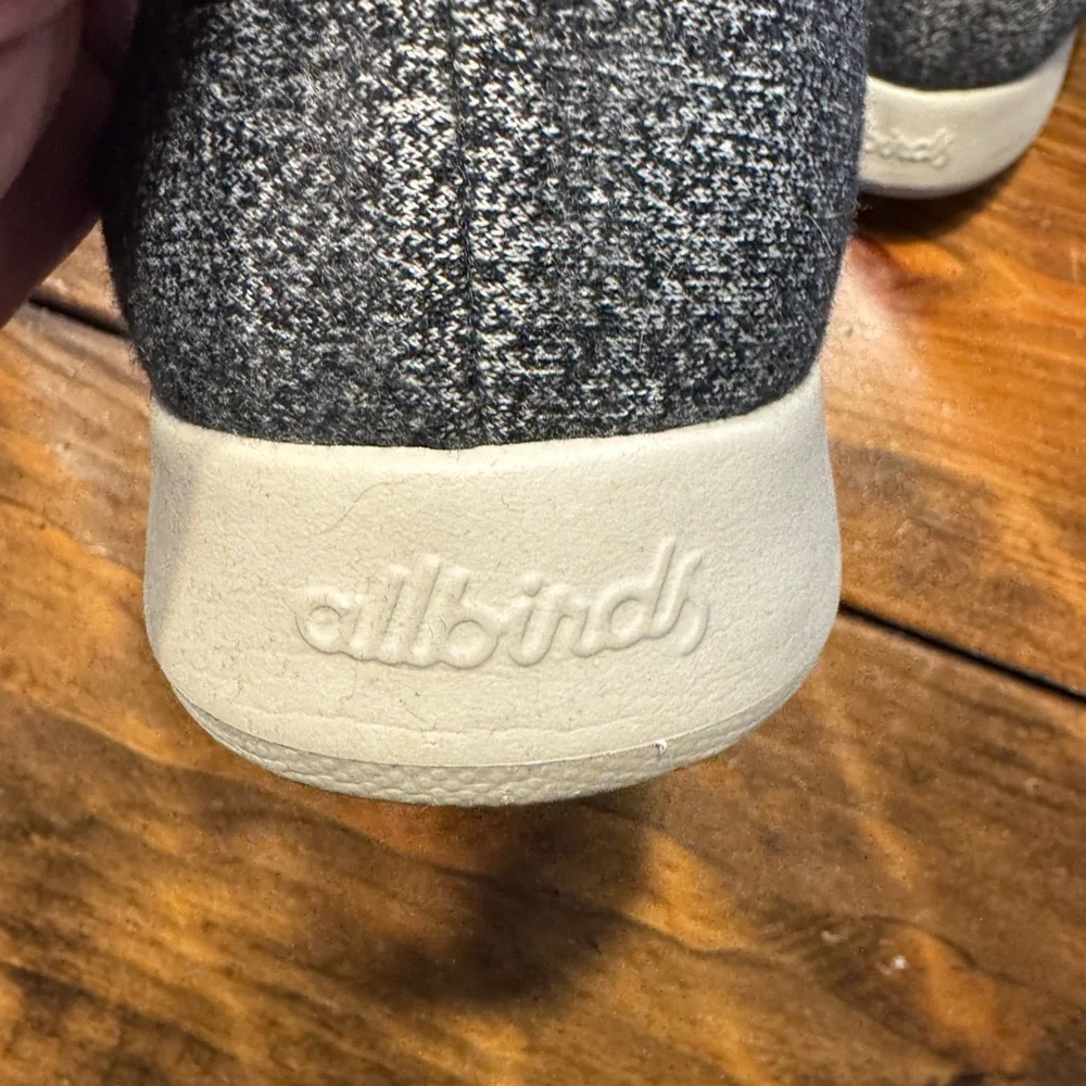 Allbirds Mens Wool Runners Natural Grey Size 12